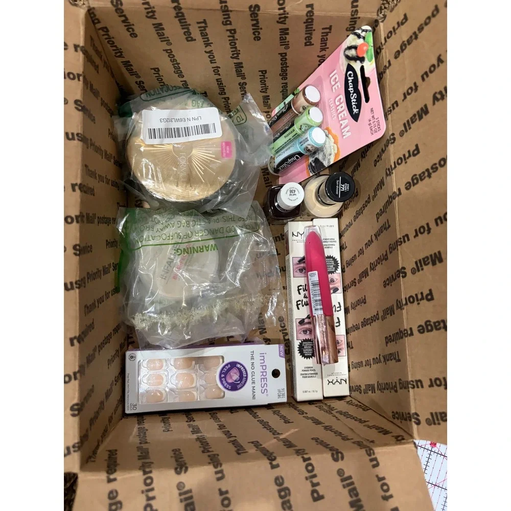 Mystery Makeup Bundle Reseller Box NYX L'Oreal Maybelline No7 New Cosmetic Mixed